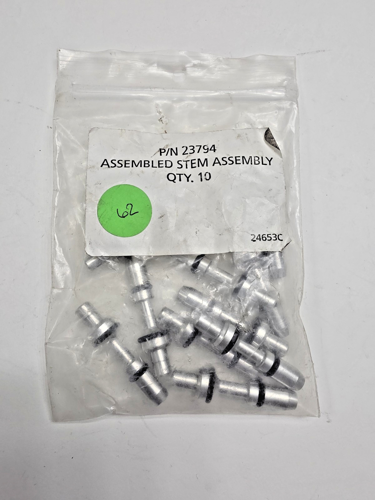 Bag of 10, 23794 OSV100 Aluminum Plunger Assembly For Extinguisher, New