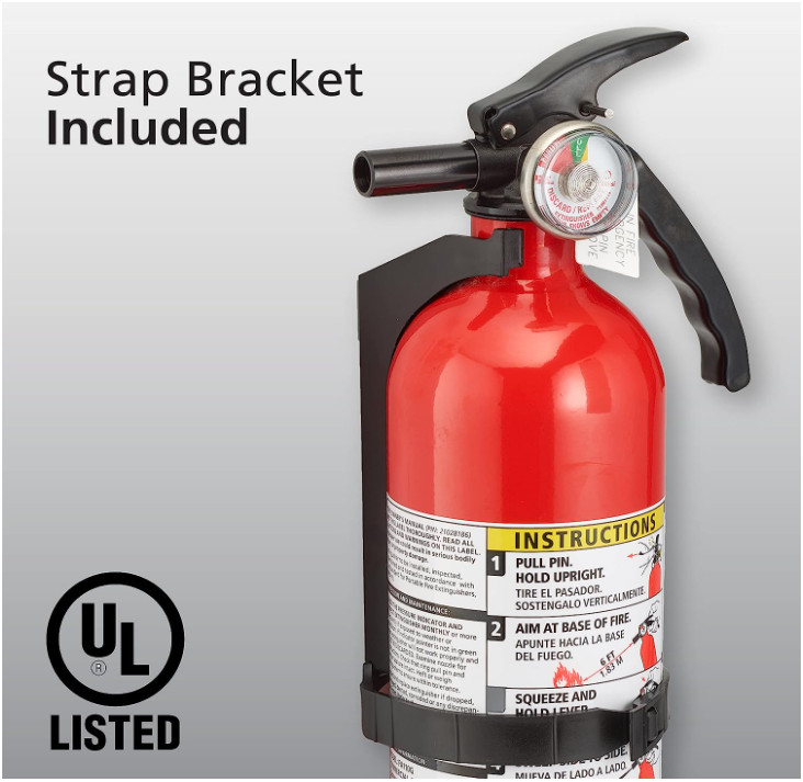Set of 2 FIRE EXTINGUISHER For Car Truck Auto Marine Boat Kidde 3-Lb Dry