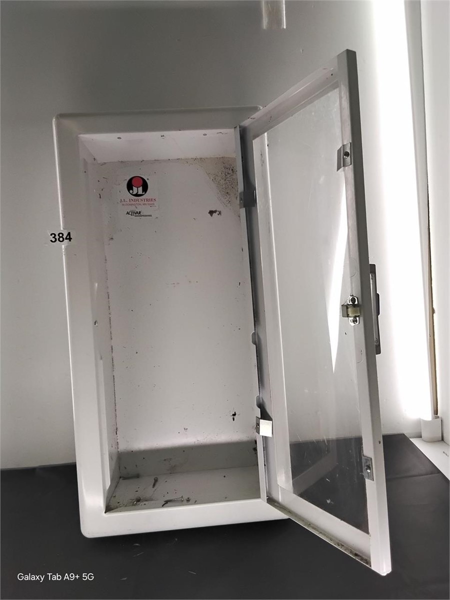 JL Industries C1017F10 Steel Fire Extinguisher Cabinet wall case