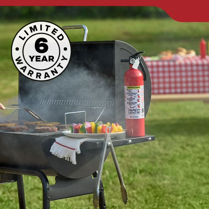 FA110 Multipurpose Home Fire Extinguisher, Type A, B, C, 2.5 lb, 1 Each