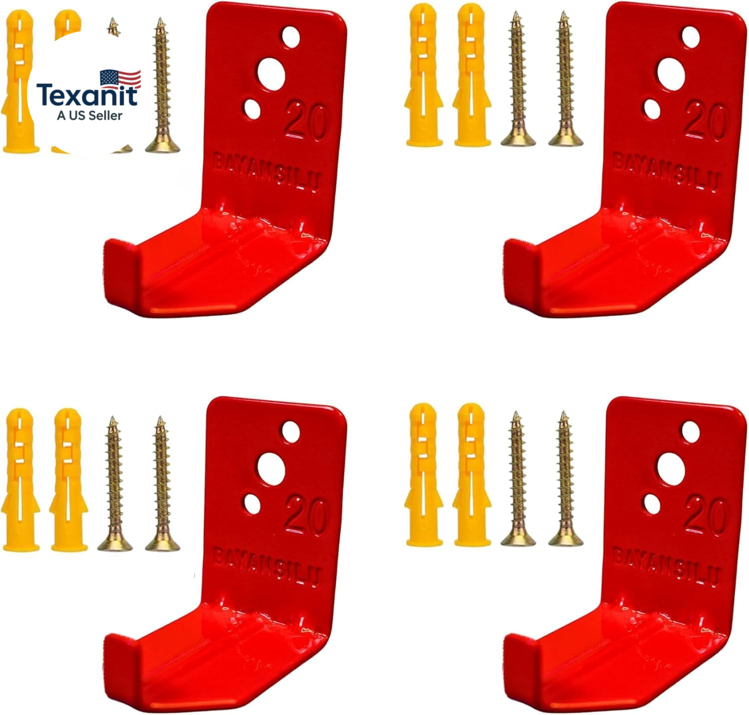 Universal Fire Extinguisher Bracket, Fire Extinguisher Mounts & Brackets (L Hook