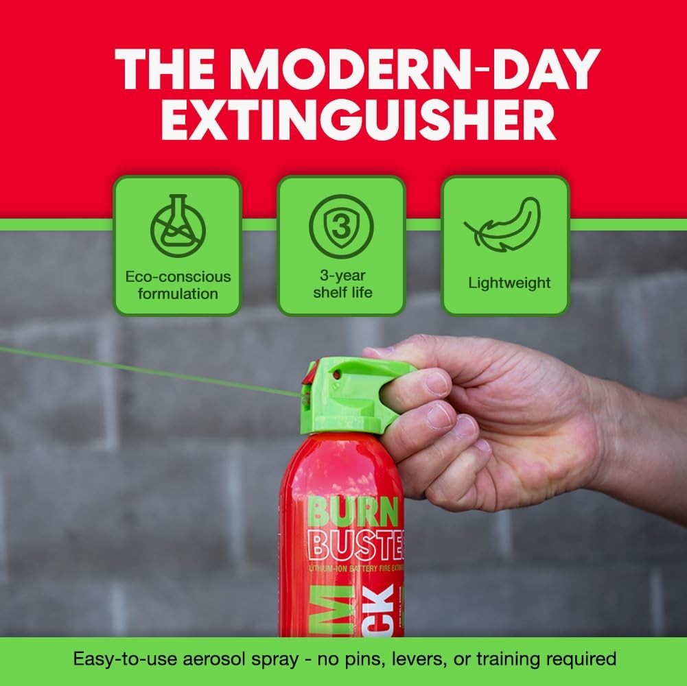 Fire Extinguishing Gel for Batteries – Non-Toxic, Eco-Friendly, 14oz Canister