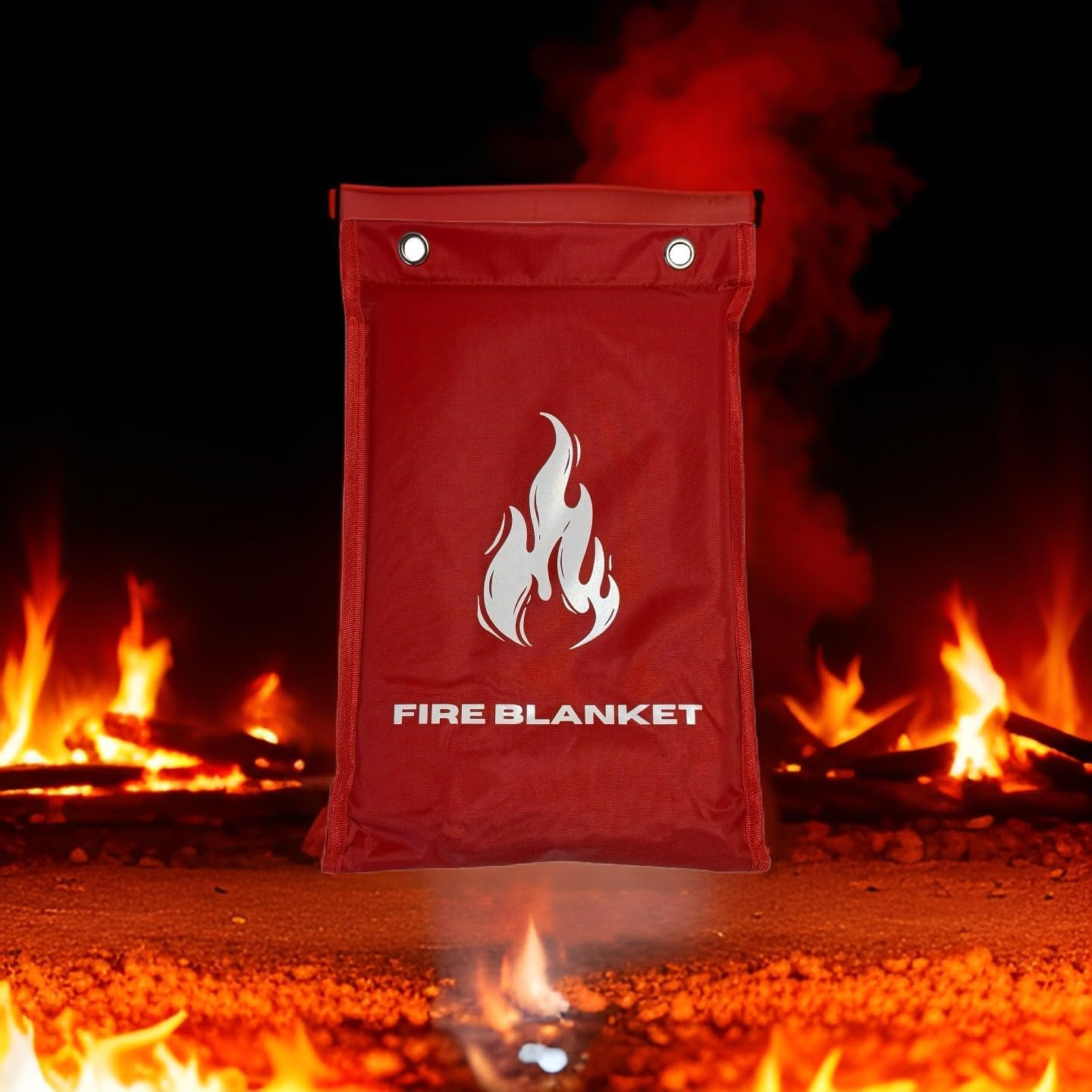 1X Fire Blanket for Home Safety Emergency for Kitchen Fiberglass Fire Blankets F
