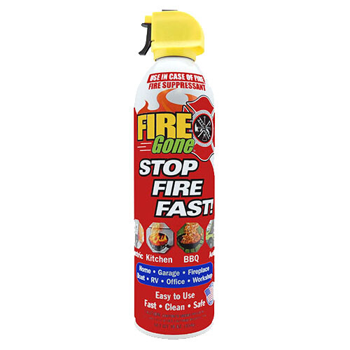 Max Pro Fire Gone Fire Suppressant, 16oz – Stop Fire Fast! (FG-007-102)