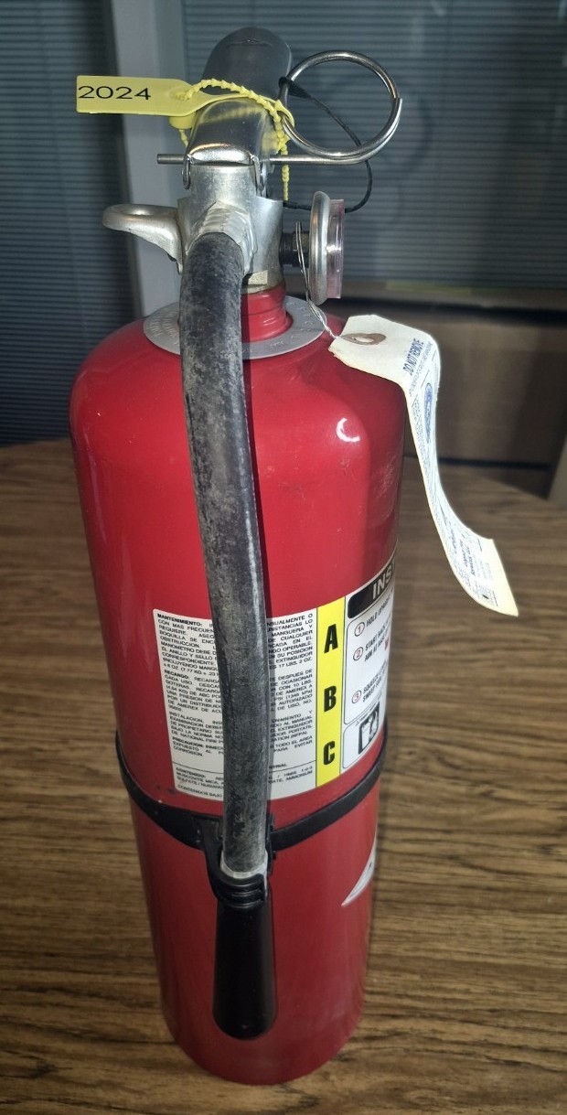 🧯🔥AMEREX 10LB FIRE EXTINGUISHER B456 – LAST INSPECTED AUGUST 2024🔥🧯