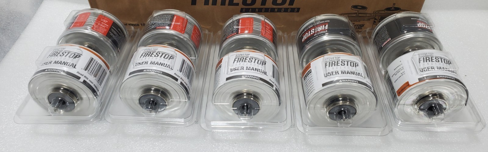 10 Pack StoveTop FireStop 675-3 RangeHood Fire Suppressor Expiration: 2/2032