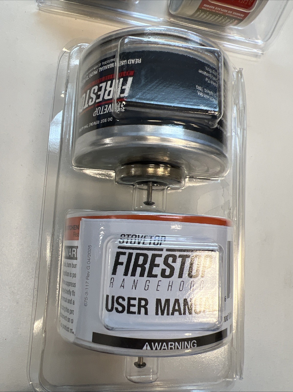 (2 Pack) Stovetop Firestop 675-3 Range Hood Fire Extinguisher EXP 04/2032 FO20
