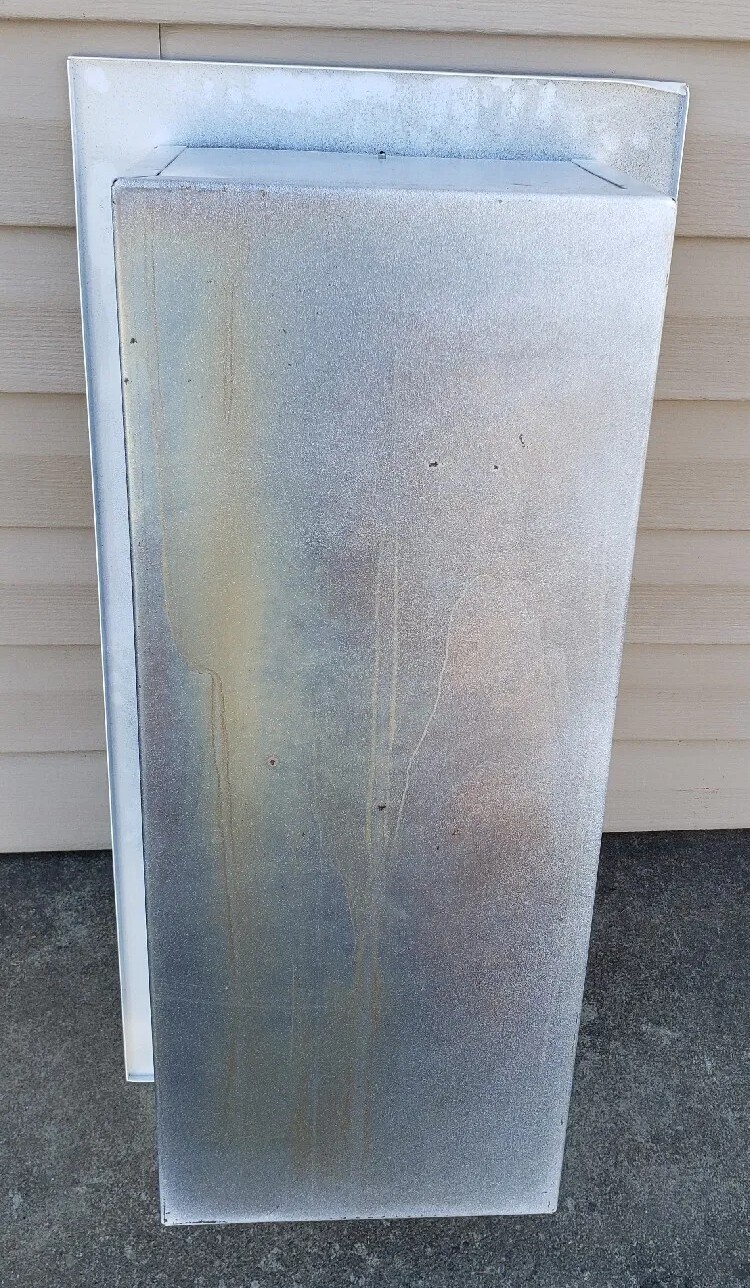 Vintage NOS Fire Extinguisher Cabinet 100 Series Industrial Man Cave Collectible