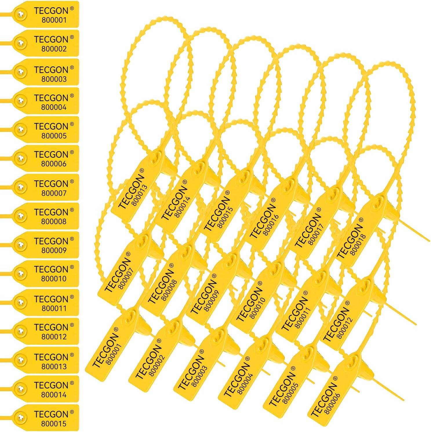 1000 Pack Plastic Tamper Seals Fire Extinguisher Tags Security Tags Seals Safety