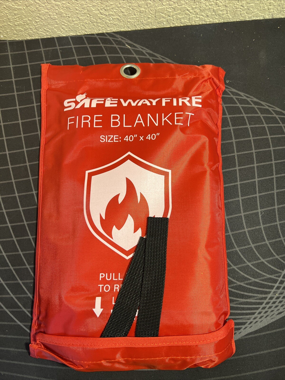 Safeway Emergency Fire Blanket. 40″x40″. 8 Pack