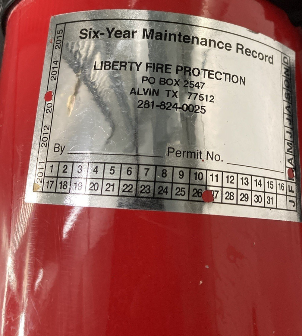 Amerex B456 10lb ABC Dry Chemical Extinguisher