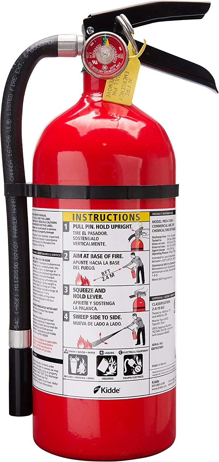 🔥🧯Dry Chemical Fire Extinguisher Recharge Adapter Kidde ++-2 ½, 5, 10 lb.🧯