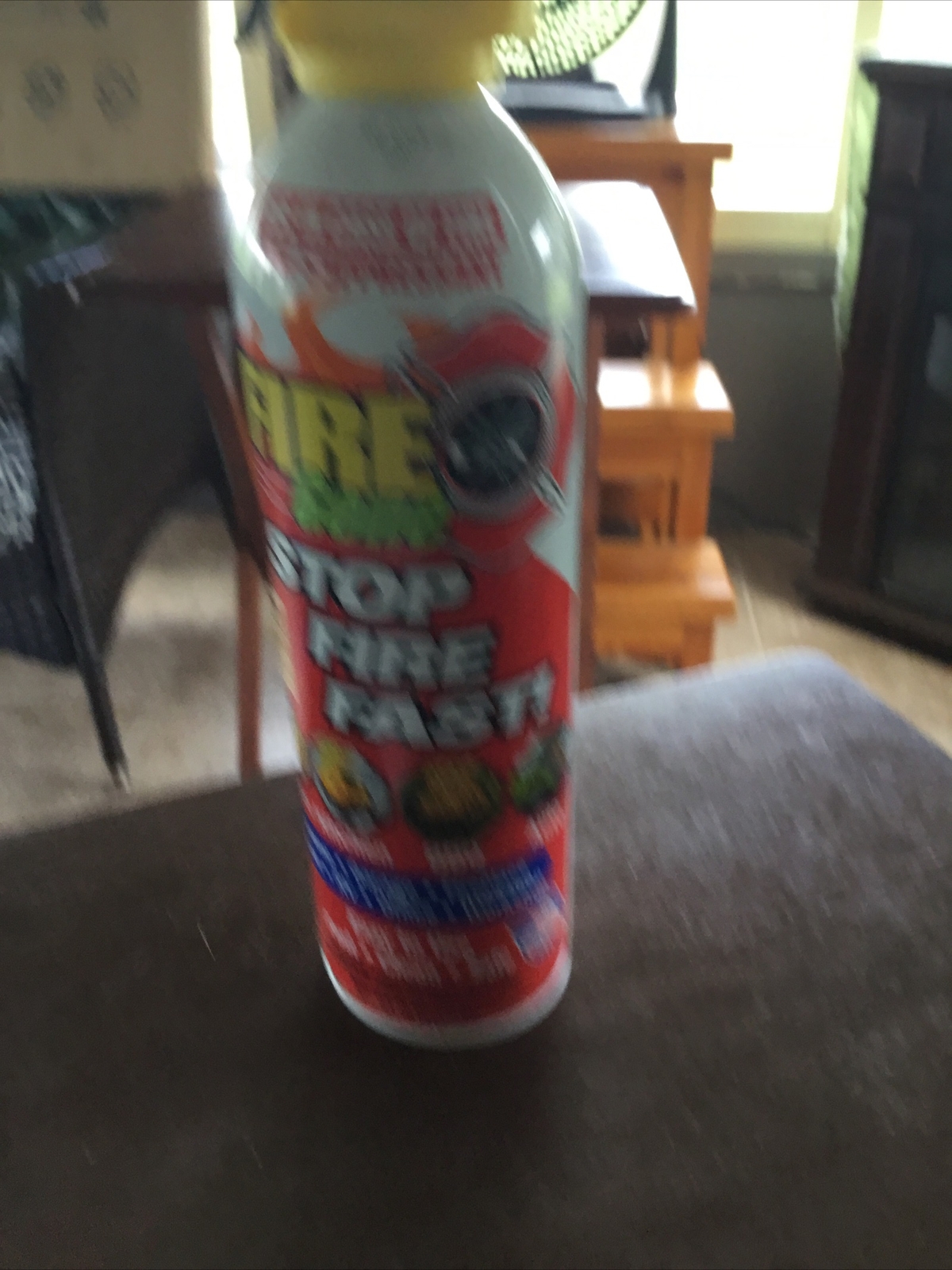 FIRE FIGHTER FIRE GONE, Use in case of fire, stop fires fast, easy to use, safe.