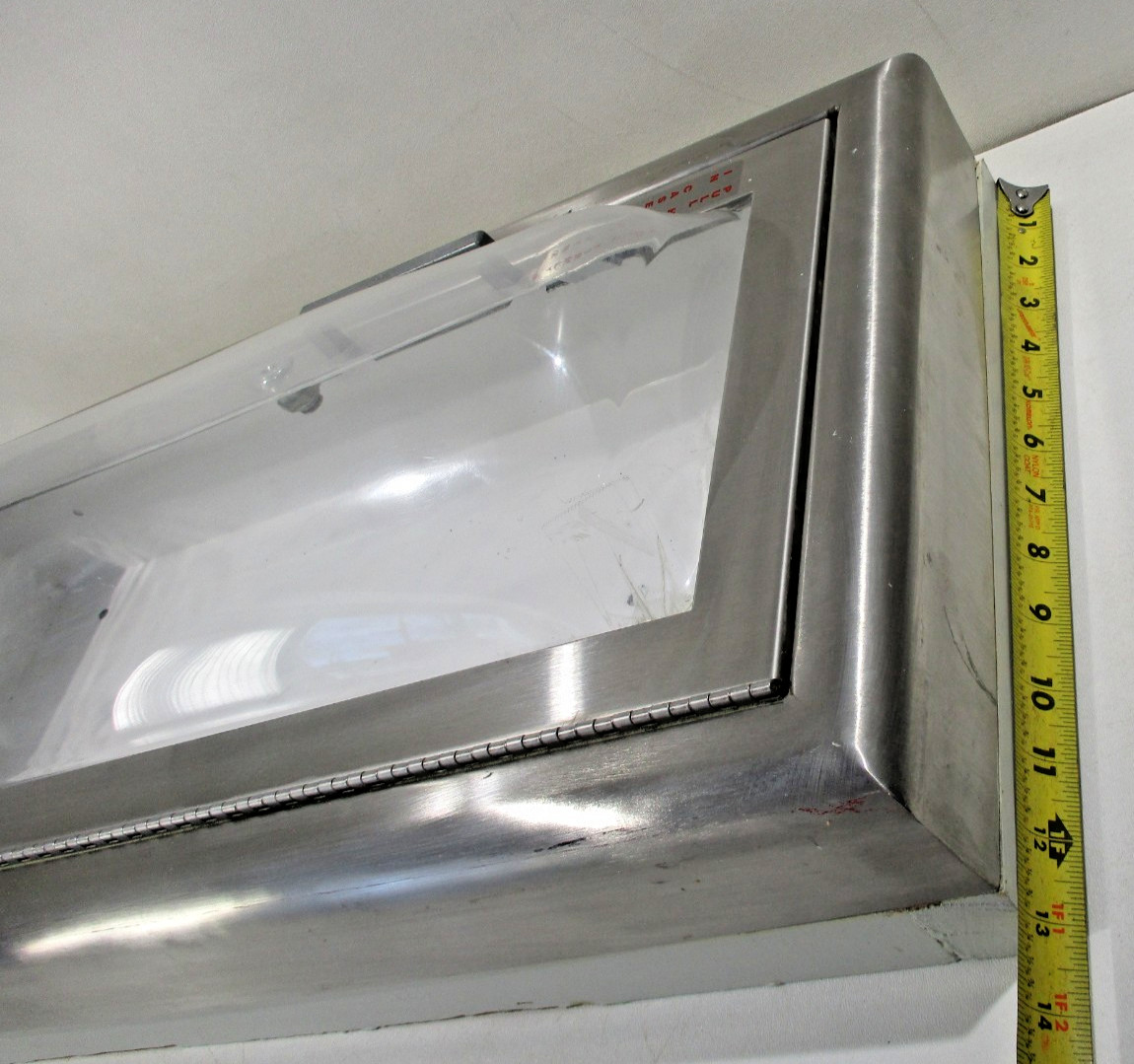 JL Industries Wall-Mounted Commercial Fire Extinguisher Cabinet Stainless