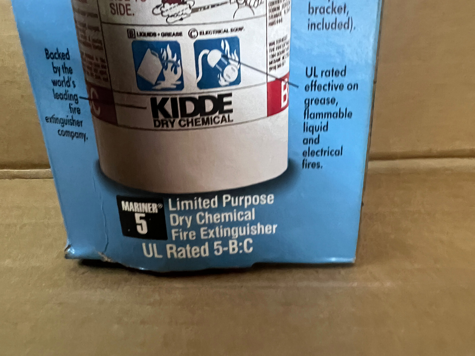 Mariner Kidde 5 Dry Chemical Fire Extinguisher