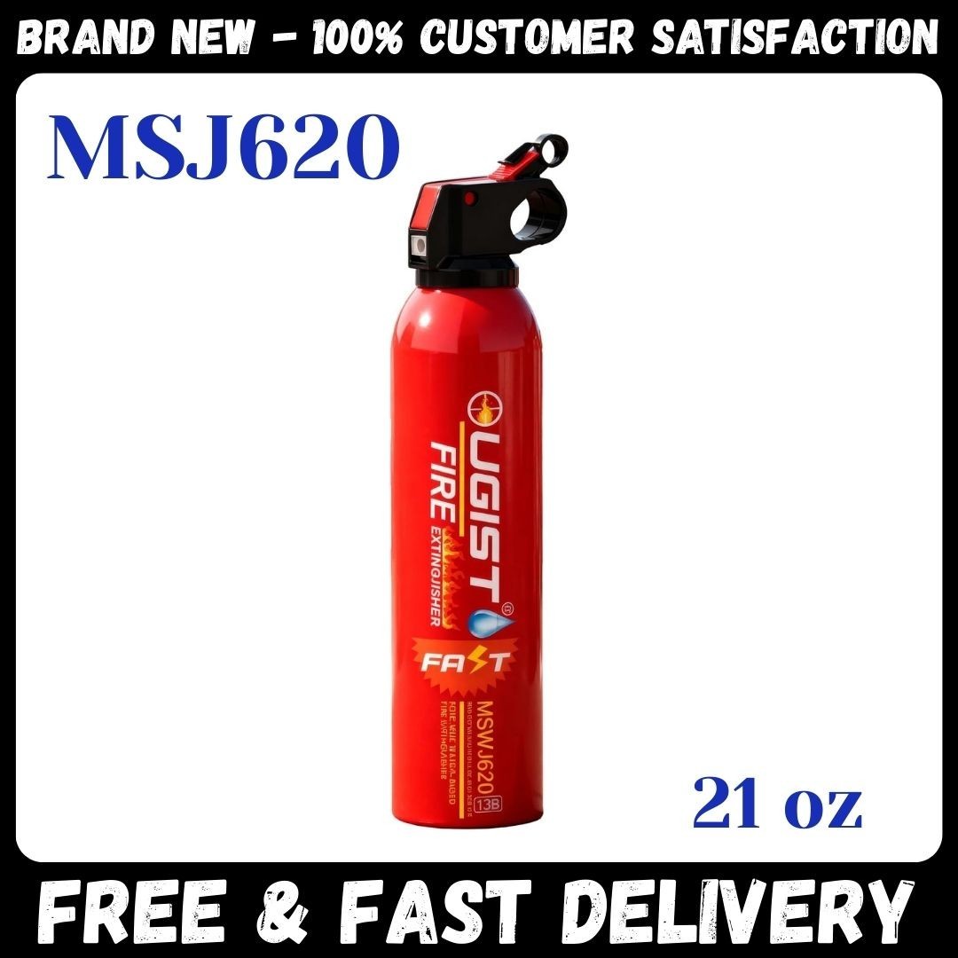 4 In1 Fire Extinguisher with Mount Fire Extinguishers for the House/Car/Kitchen.