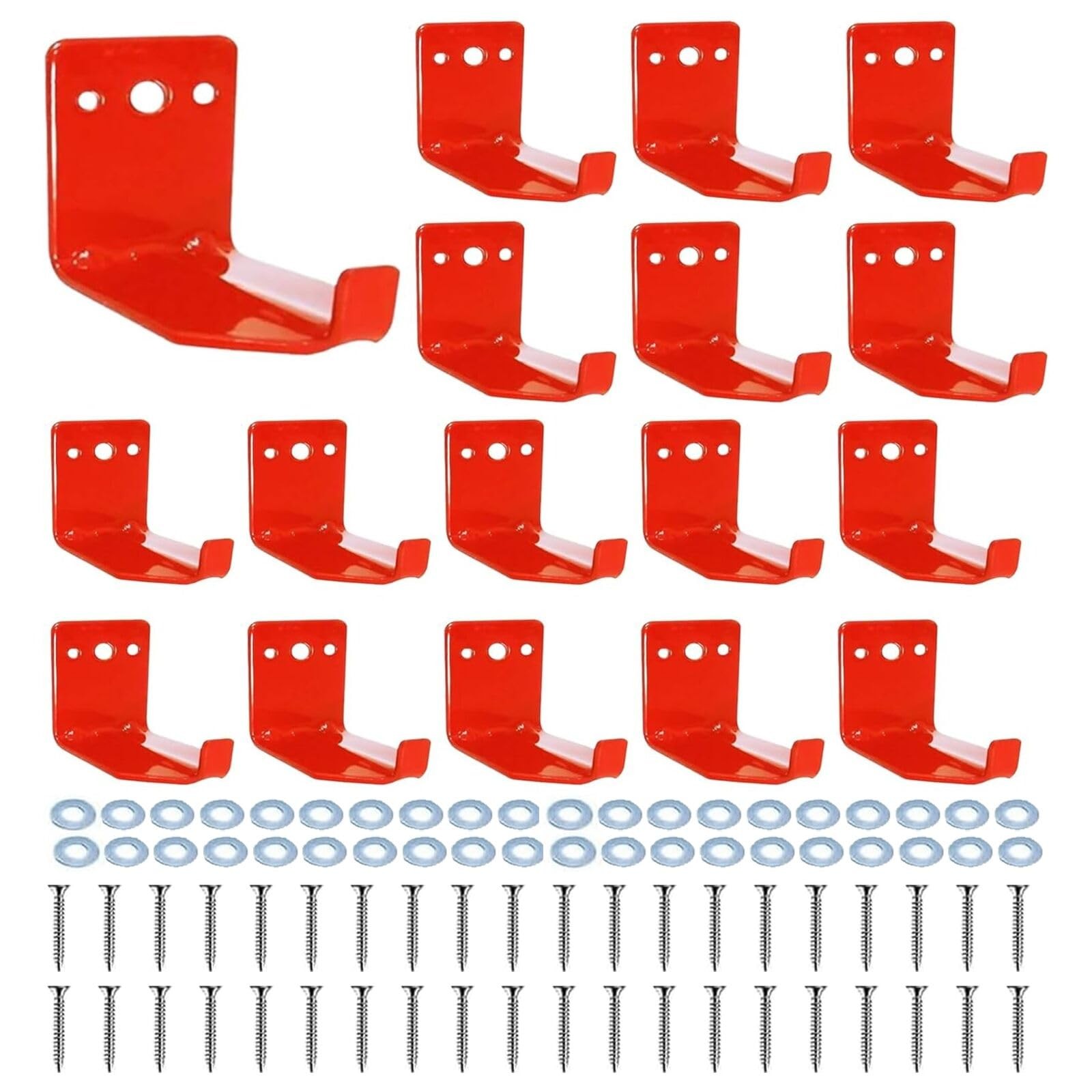 20 PCS Universal Fire Extinguisher Mount Bracket Metal Wall Hanger 540 Lb