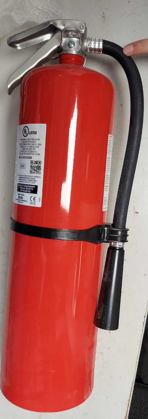 Amerex B456 10lbs ABC Dry Chemical Fire Extinguisher, Empty