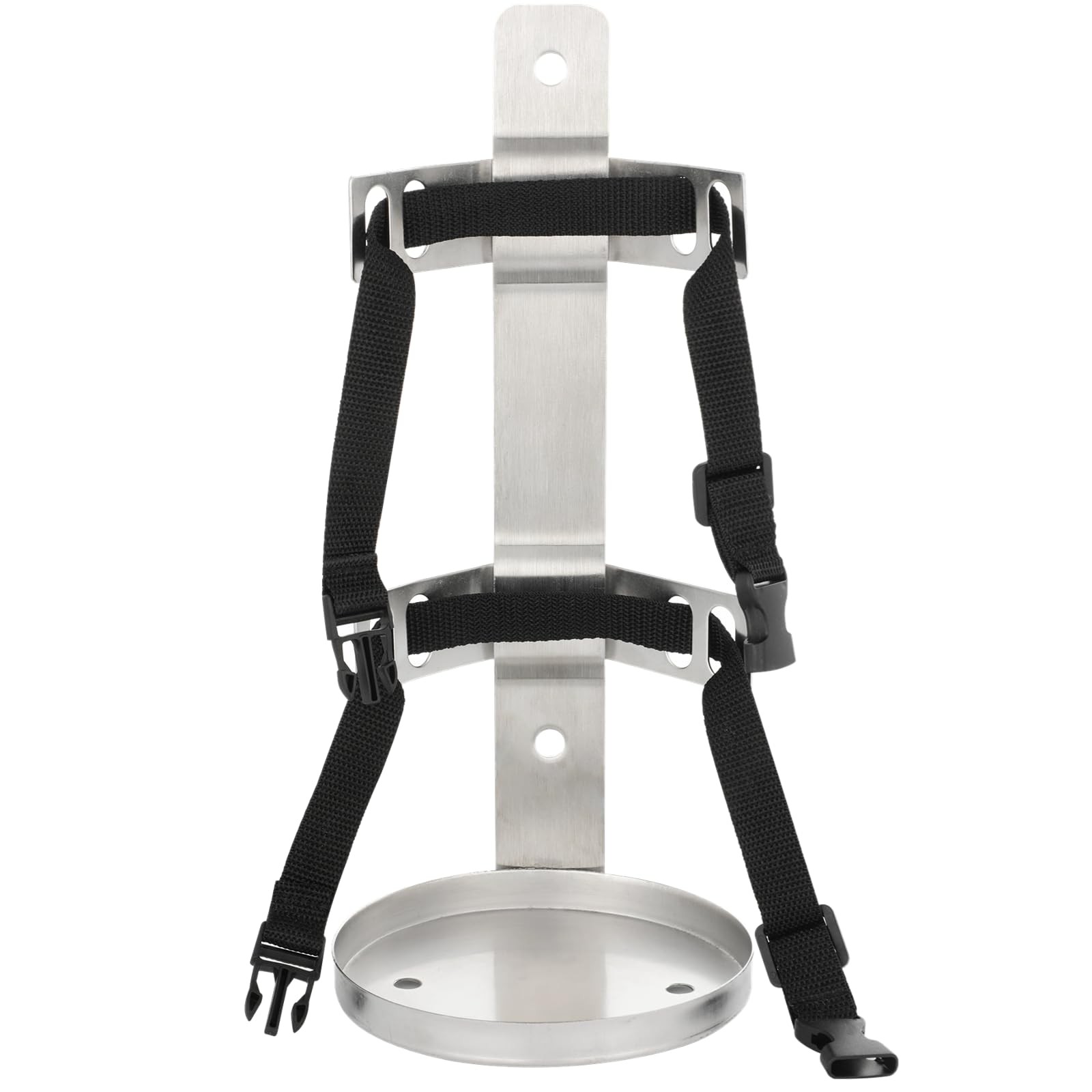 Fire Extinguisher Metal Bracket, 304 Stainless Steel Mounting Bracket with Ad…