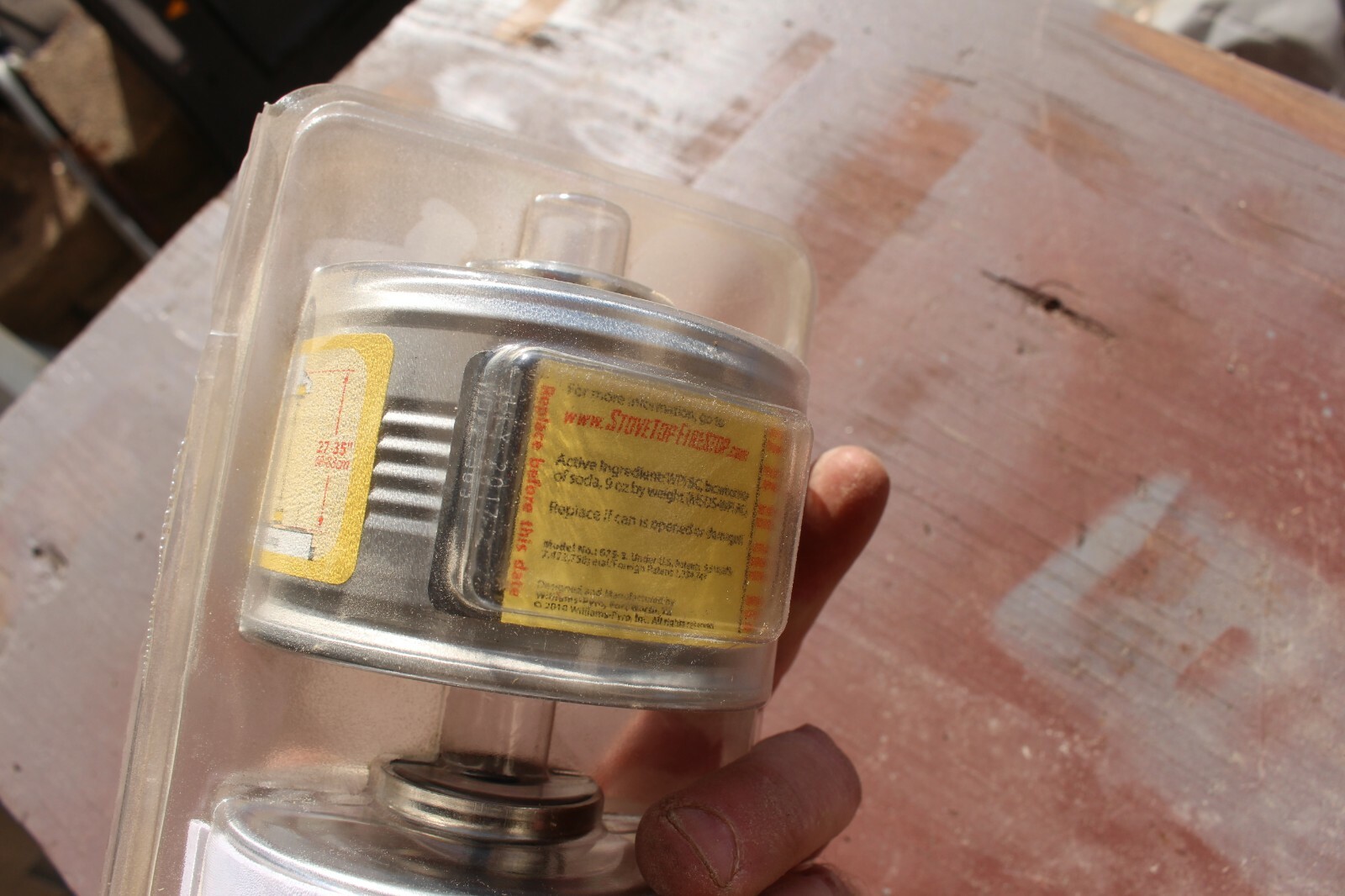 Stovetop Fire Suppressor, Cans
