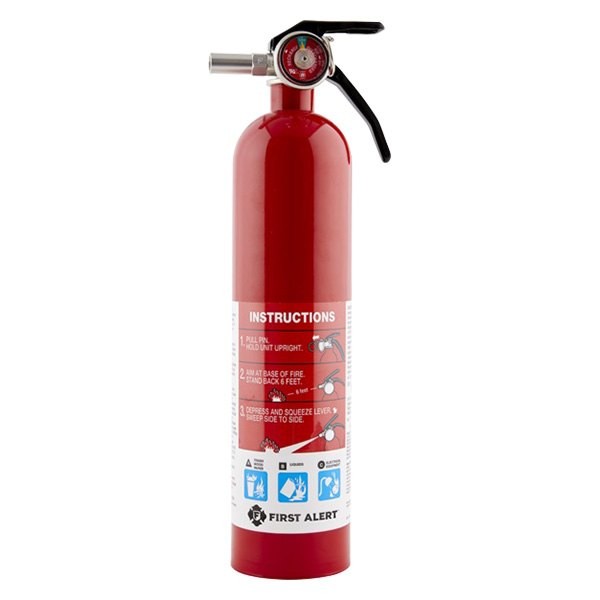 BRK FE1A10GOA 2.5 lb 1-A:10-B:C Red Fire Extinguisher