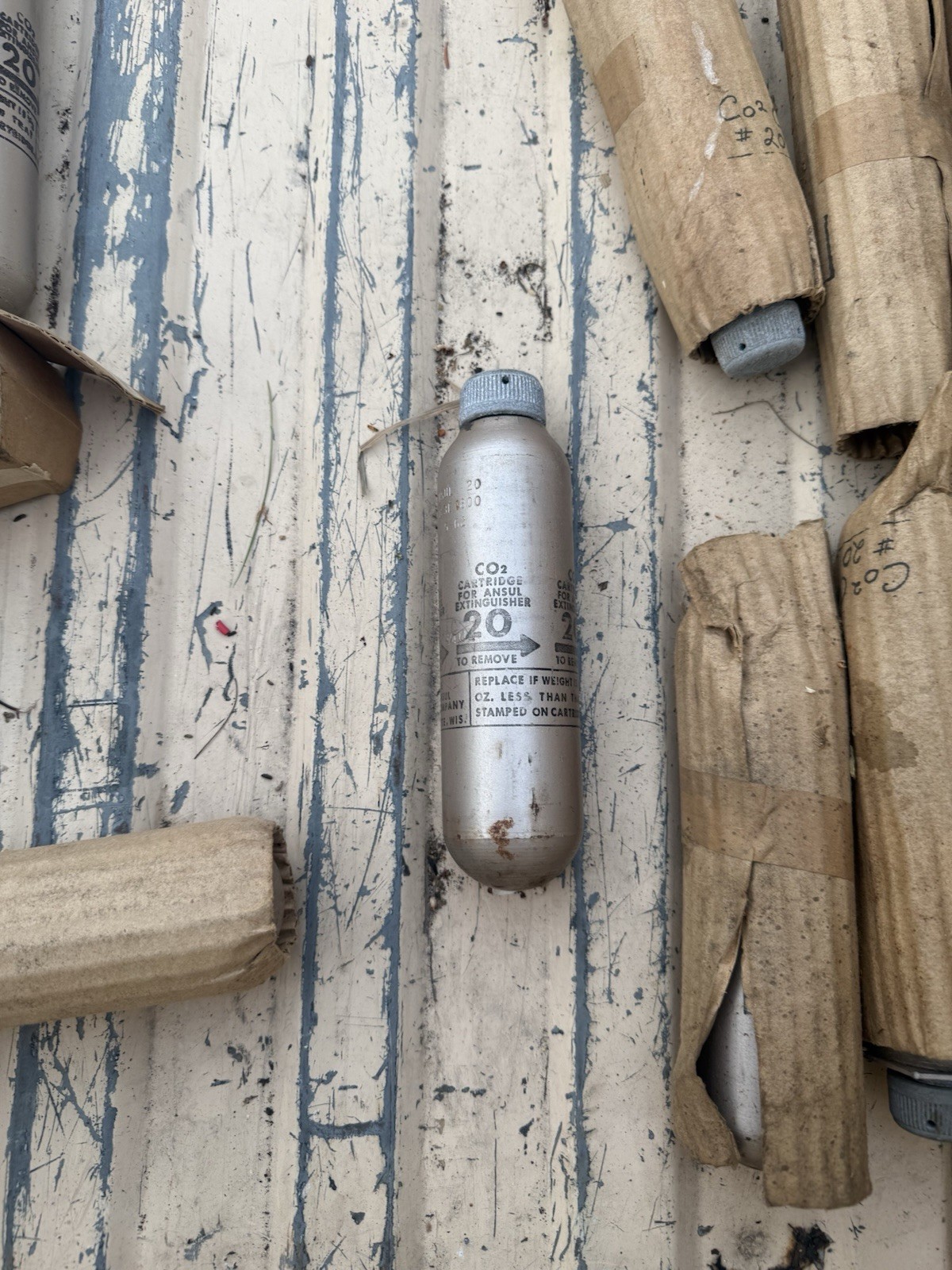 ANSUL 20 LB Gas Cartridge for Fire Extinguishers MPN 15&20 Replacement
