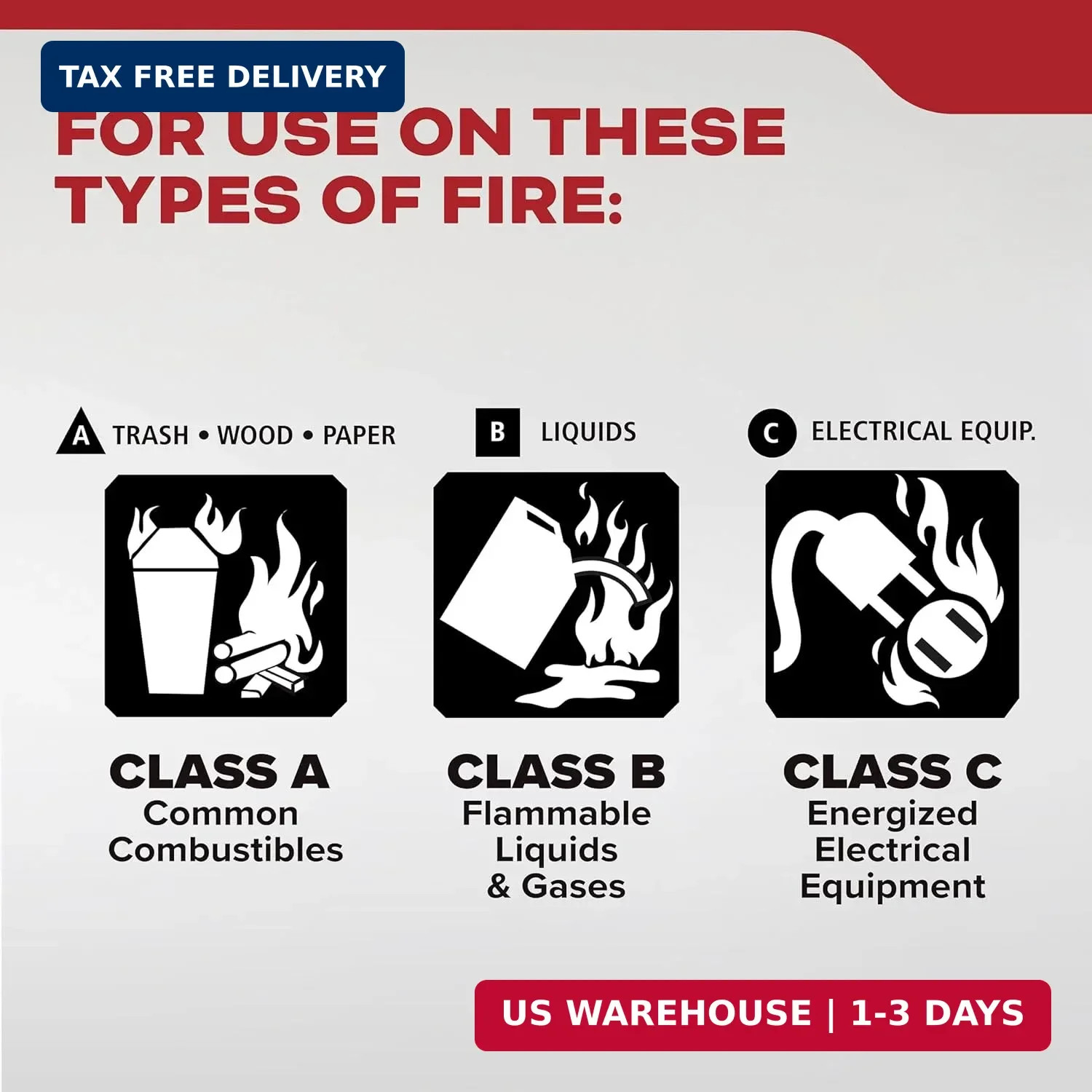 Kidde, FA110G, Multi Purpose Fire Extinguisher for Home, Office, Dorm, Residenti