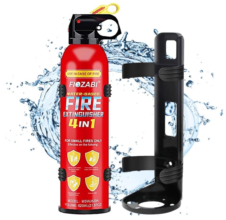Fire Extinguisher home Car Mini fire Small kitchen wall mount bracket race Spray