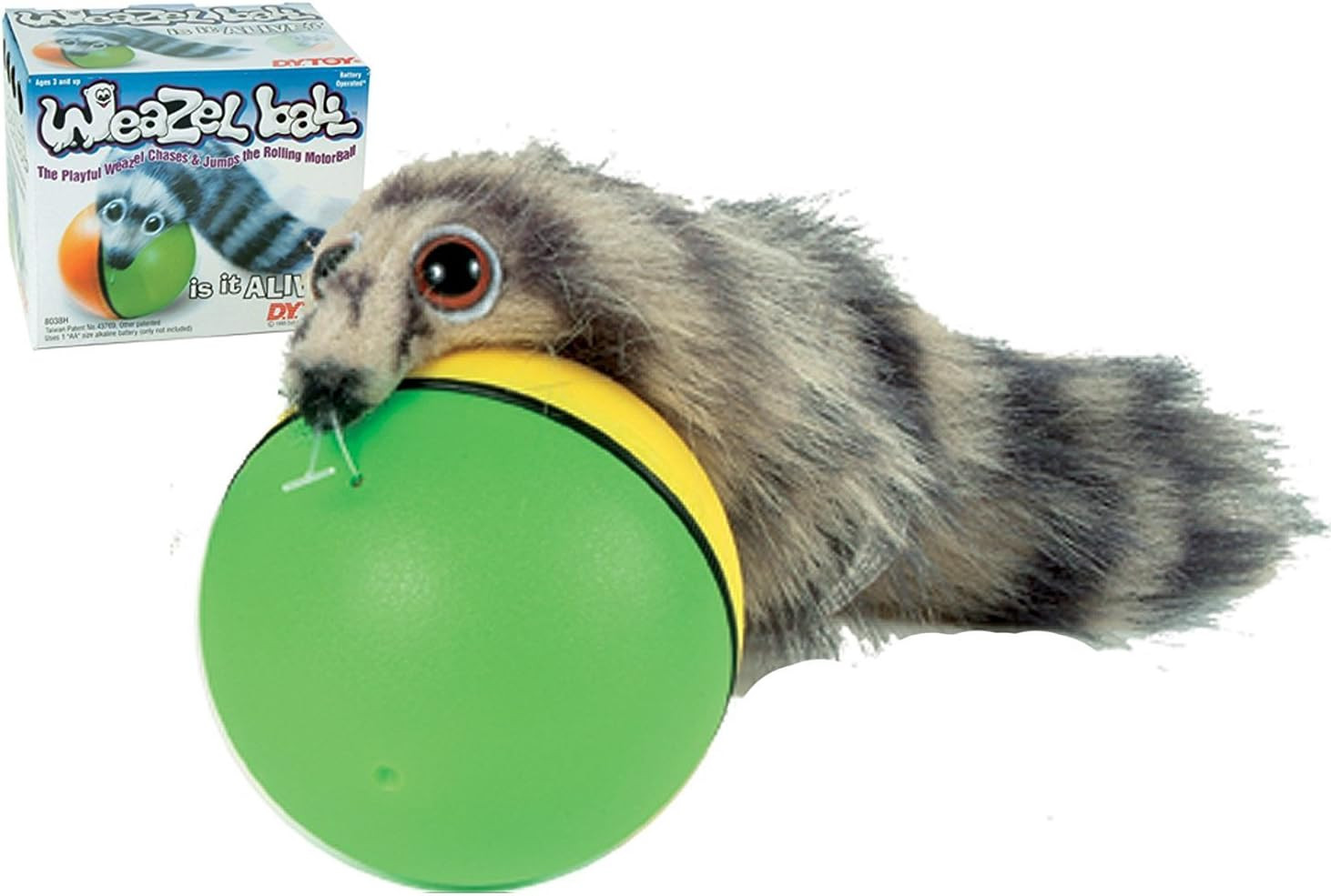 D.Y. TOY – the Original Weasel Ball, Interactive Motion Toy