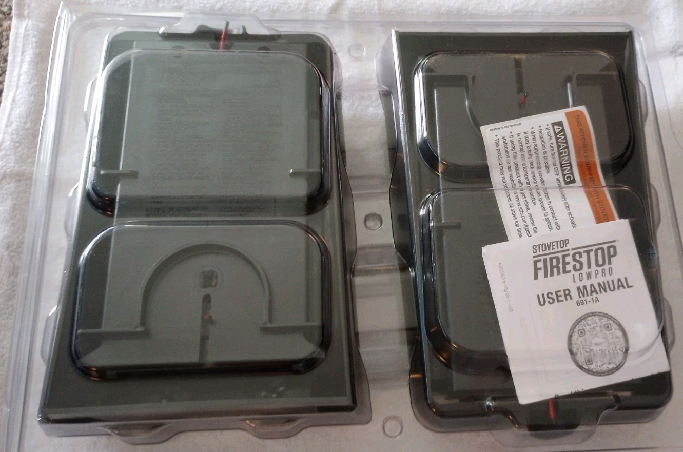StoveTop Firestop LowPro Cooktop Fire Suppression 691-1A (Twin pack) Exp 9/2031