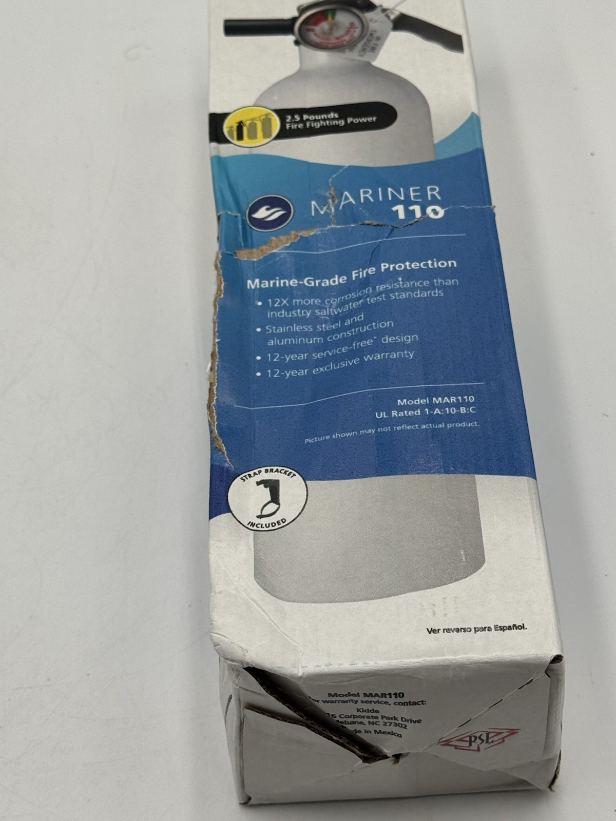 Fire Extinguisher for Boats, Single-Use 1A10BC