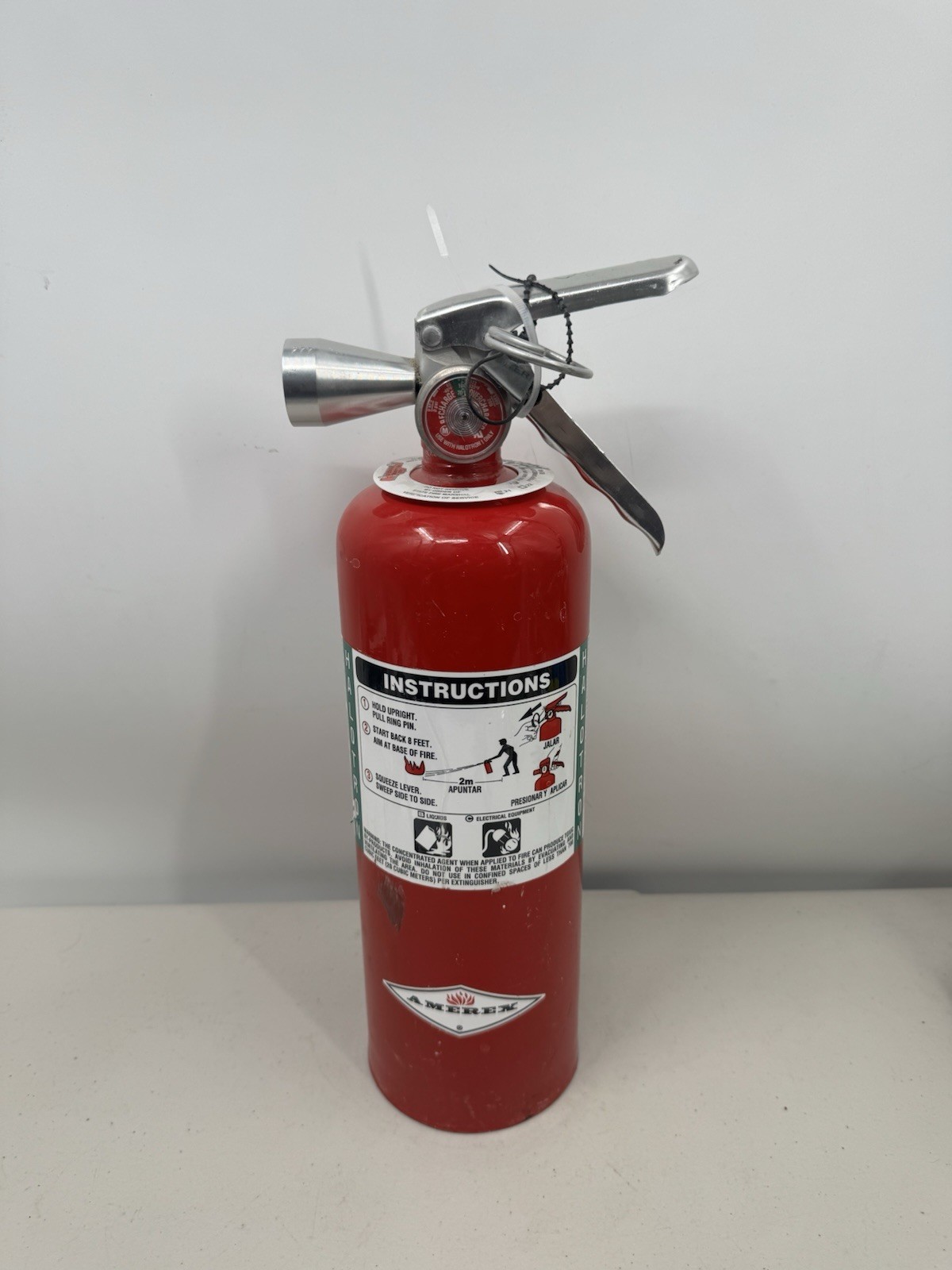 Amerex B386 Fire Extinguisher 5 lb Halotron Clean Agent 5B:C Class BC 2021