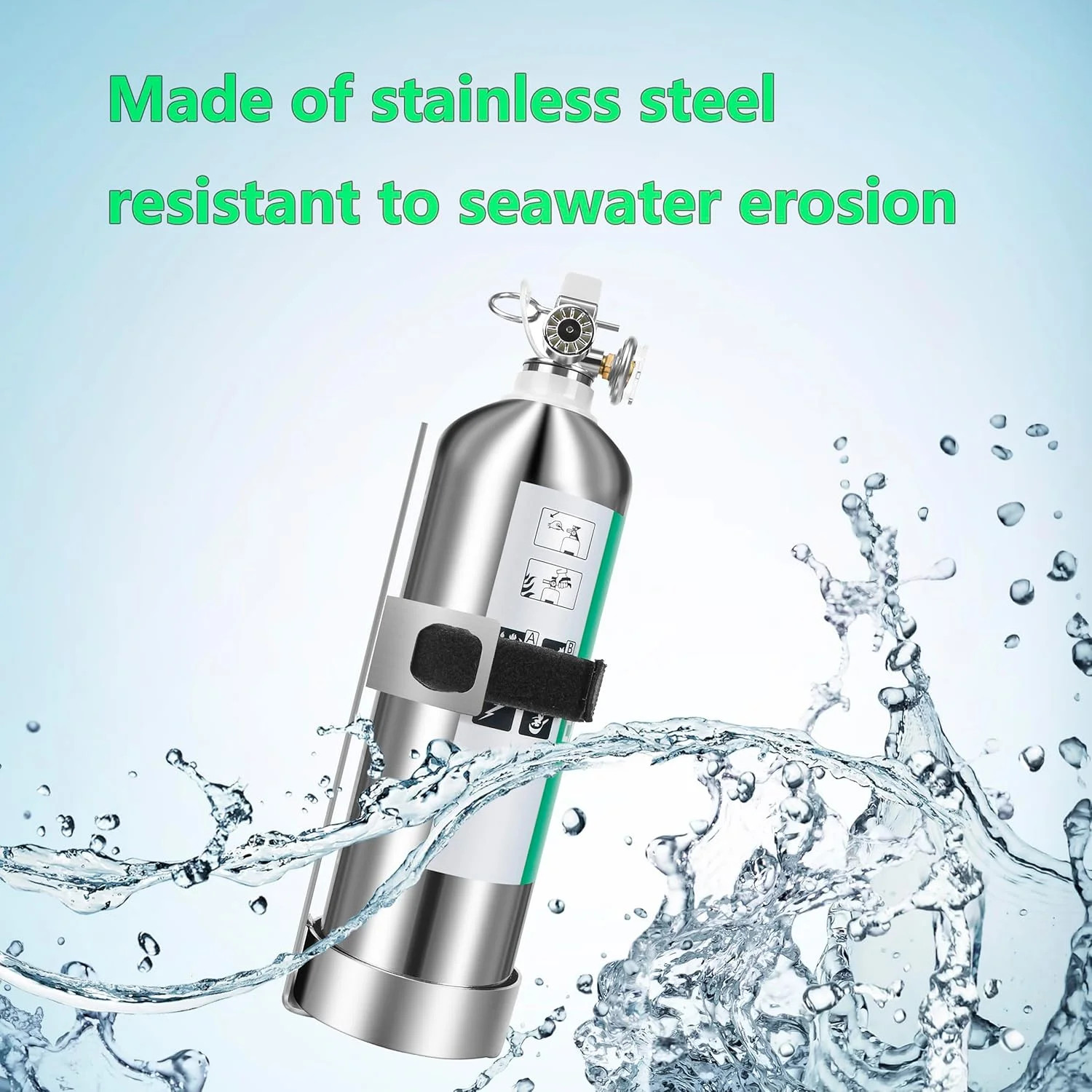 Boat Steel Fire Extinguisher Bracket,304 Stainless Steel Mounting Bracket with A