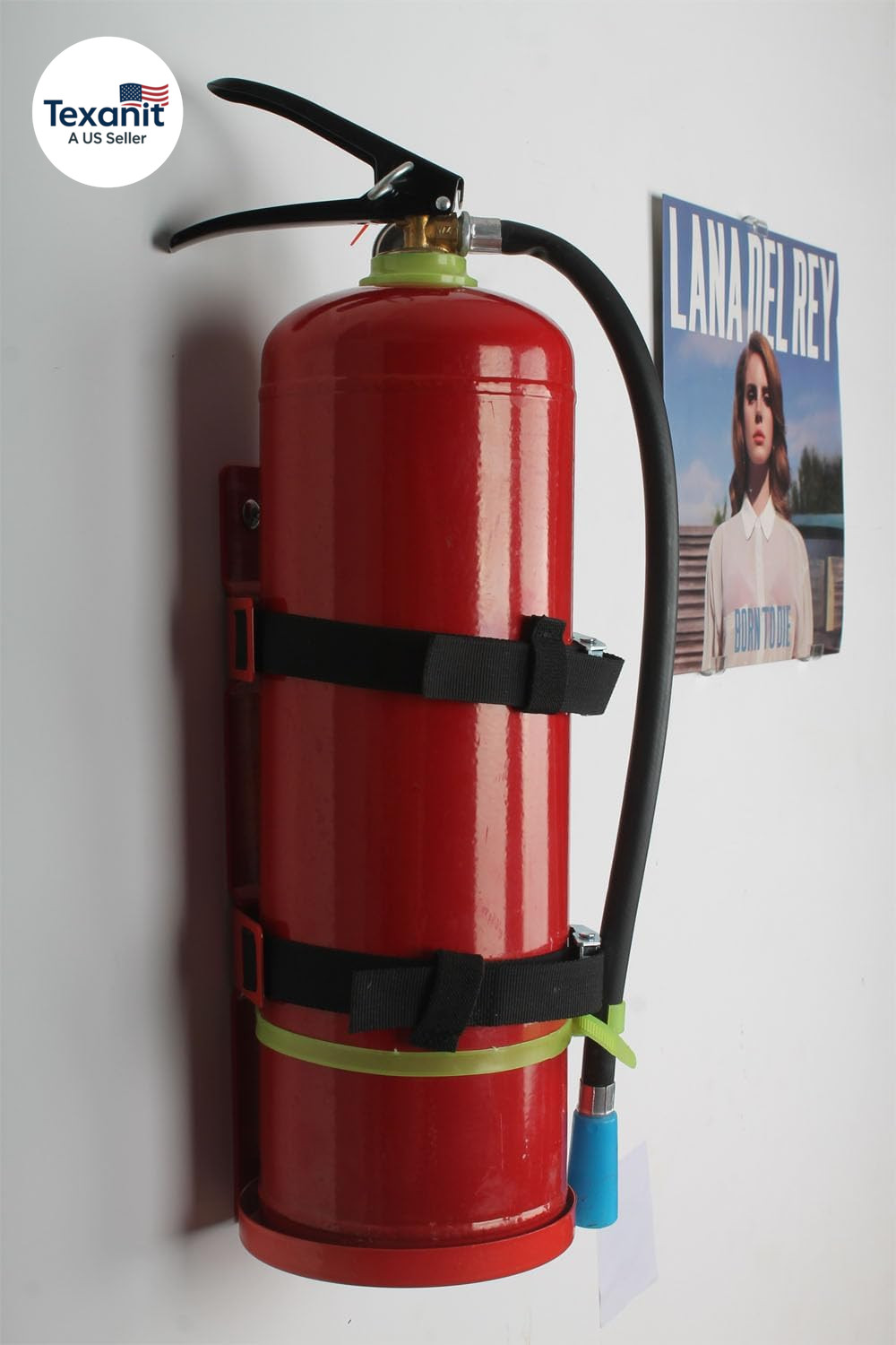 Fire Extinguisher Metal Bracket, Heavy Duty,Compatible with 5-Pound Fire Extingu