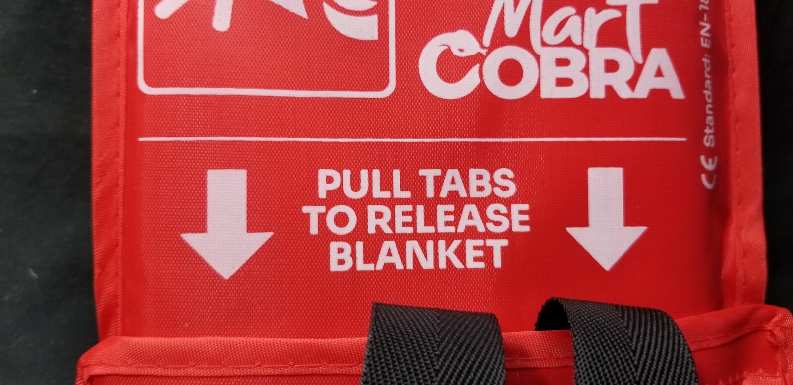 Mart Cobra Emergency Fire Blanket For Home And Kitchen 40″ x 40″
