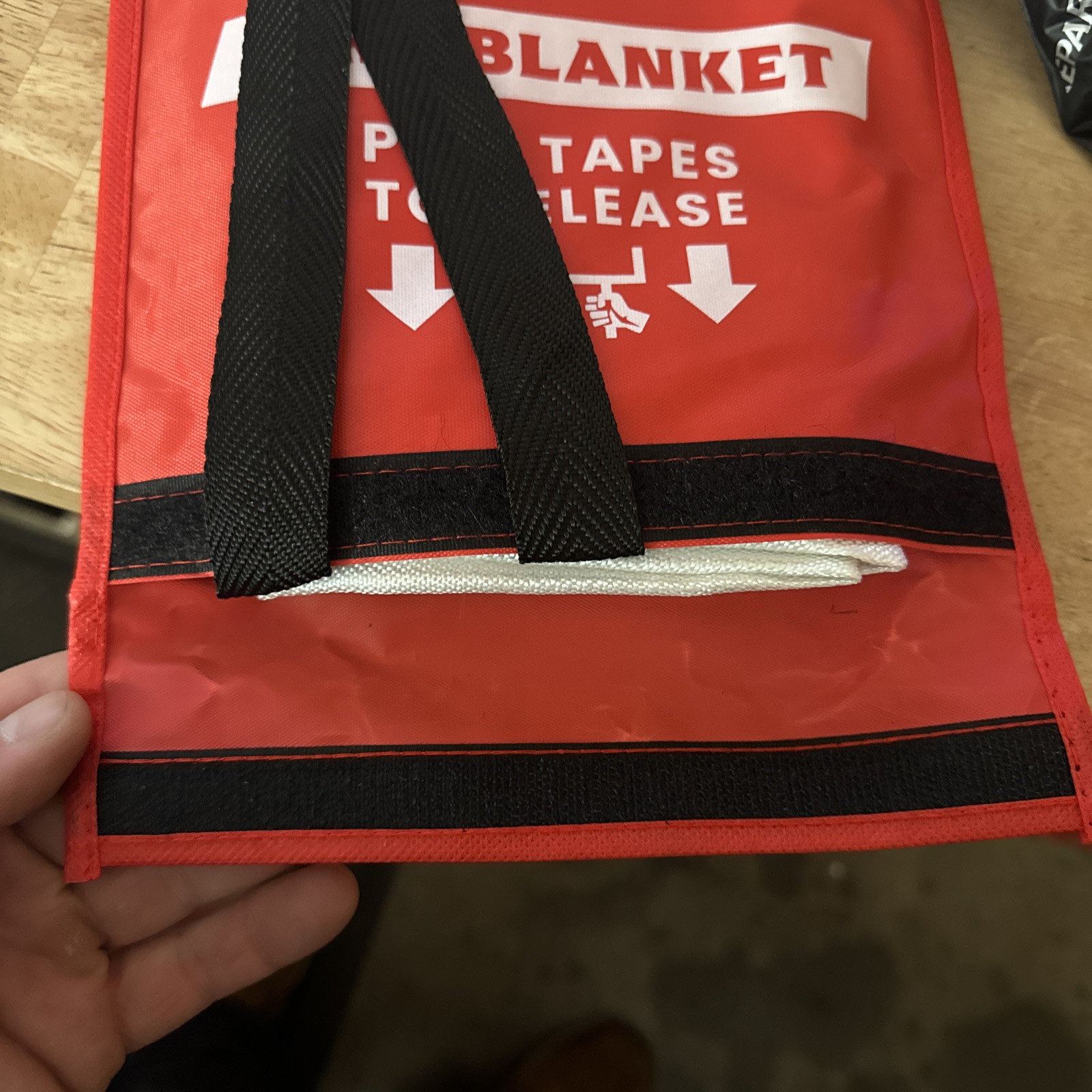 Emergency Fire Blanket Prepare Hero 40×40” Firefighter Rescue Fireproof Car Auto