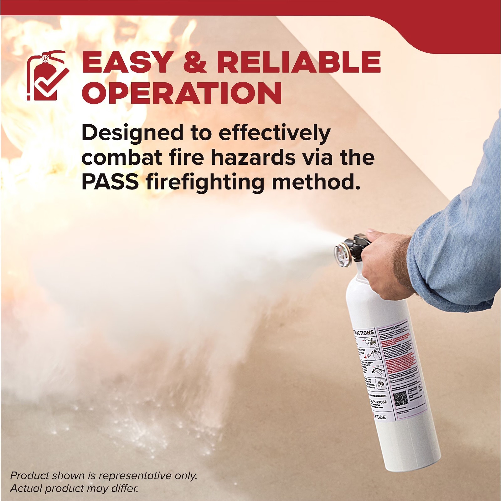 2 Pack, Kidde Fire Extinguisher for Vehicles, Cars, Single Use 5BC