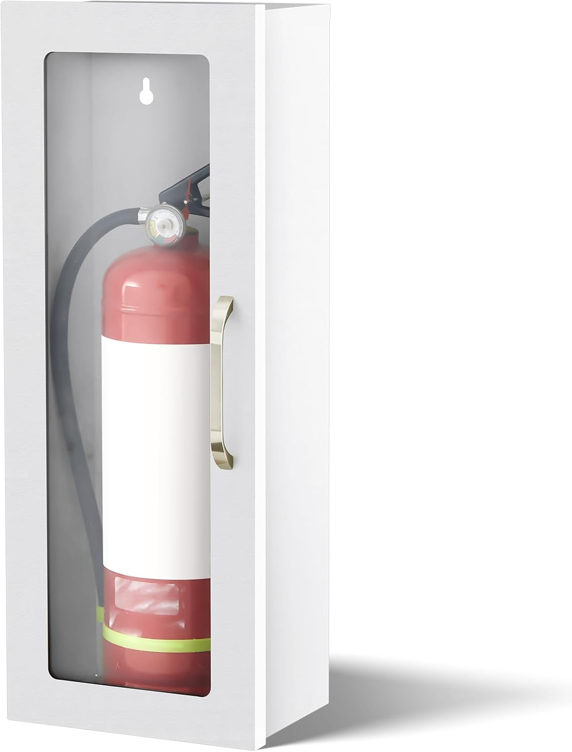 1 Pcs 10Lb Fire Extinguisher Cabinet Wall & Surface Mount 24-3/4 H X 10-1/4 W X