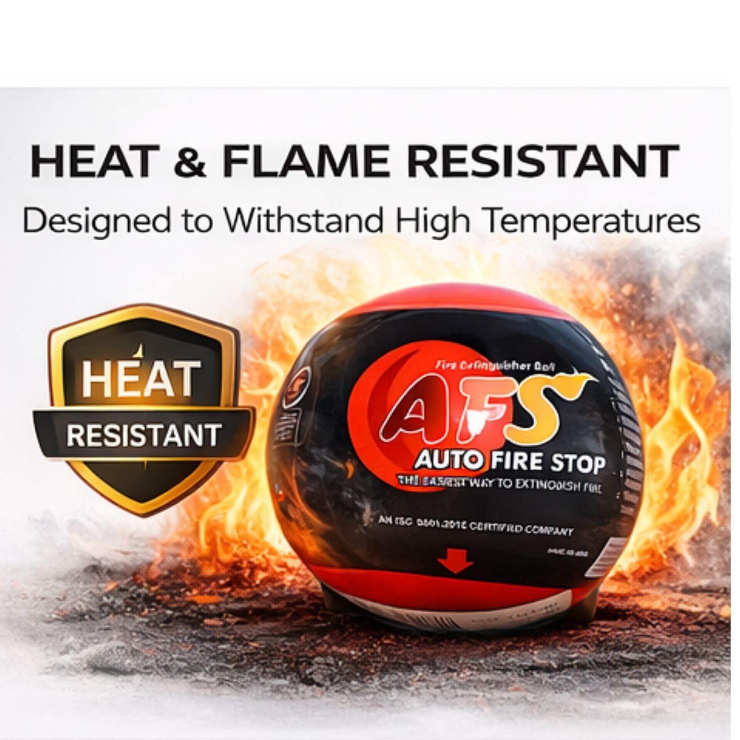 Large AFS Fire Ball Automatic Dry Powder Fire Extinguisher For Cars House