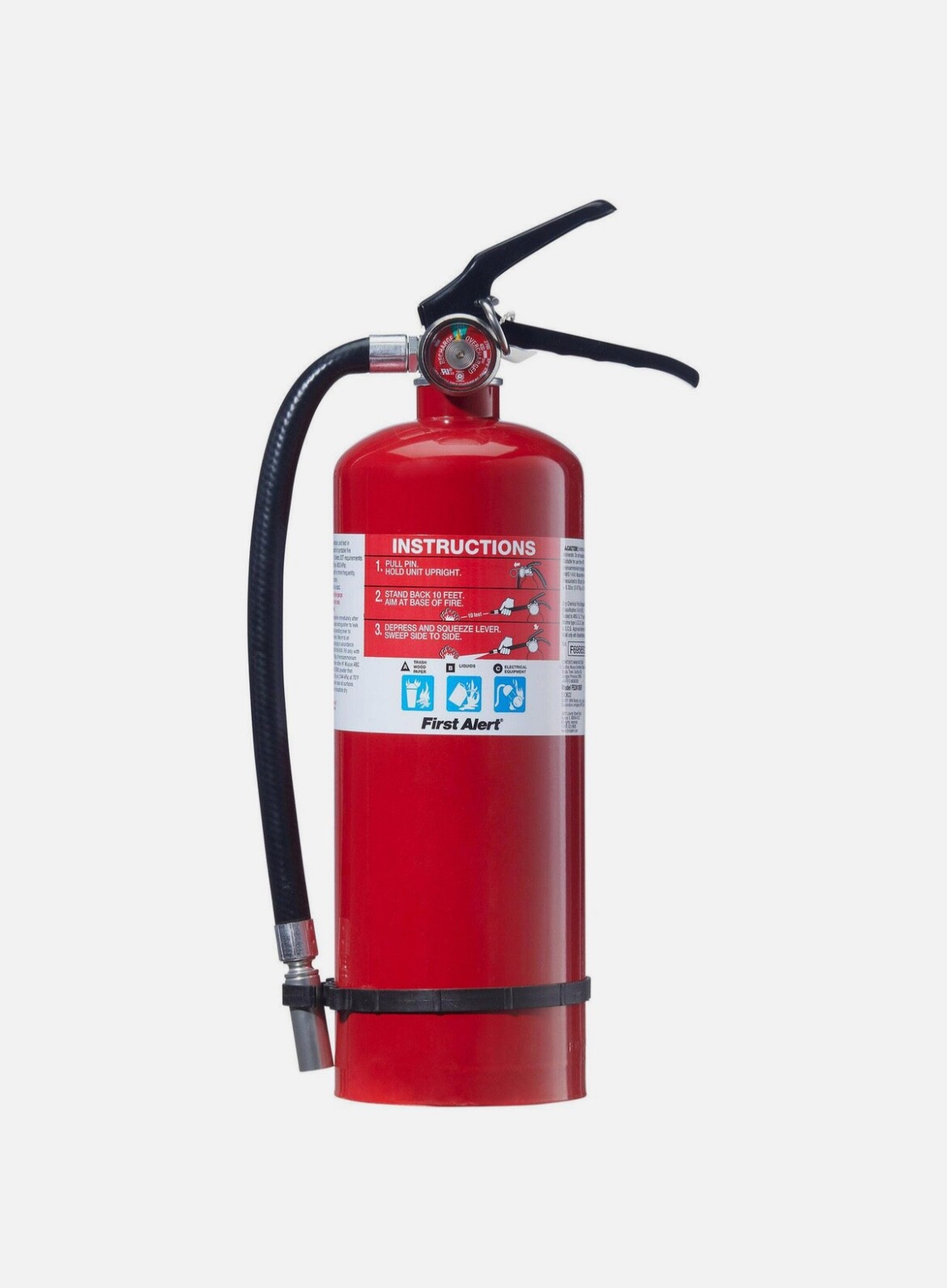 First Alert PRO5 10 lbs Fire Extinguisher UL Rated 3A 40B C Heavy Duty