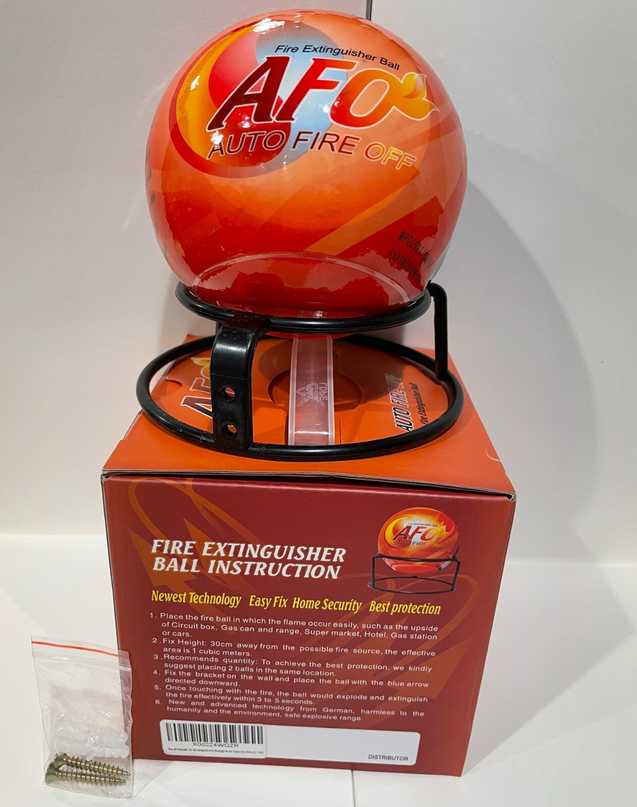 X-Large AFO Fire Ball Automatic Dry Powder Fire Extinguisher For Cars House