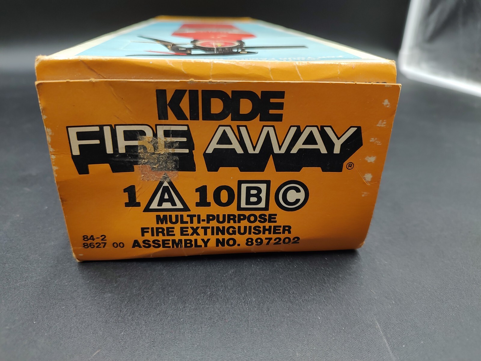 SEALED – VINTAGE KIDDE FIRE AWAY 897202 MULTI-PURPOSE FIRE EXTINGUISHER 1A10BC