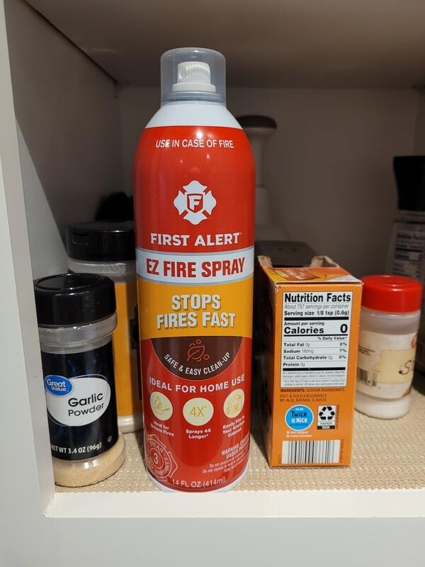 Fire Extinguisher -First Alert EZ – Home and Kitchen Fire Safety
