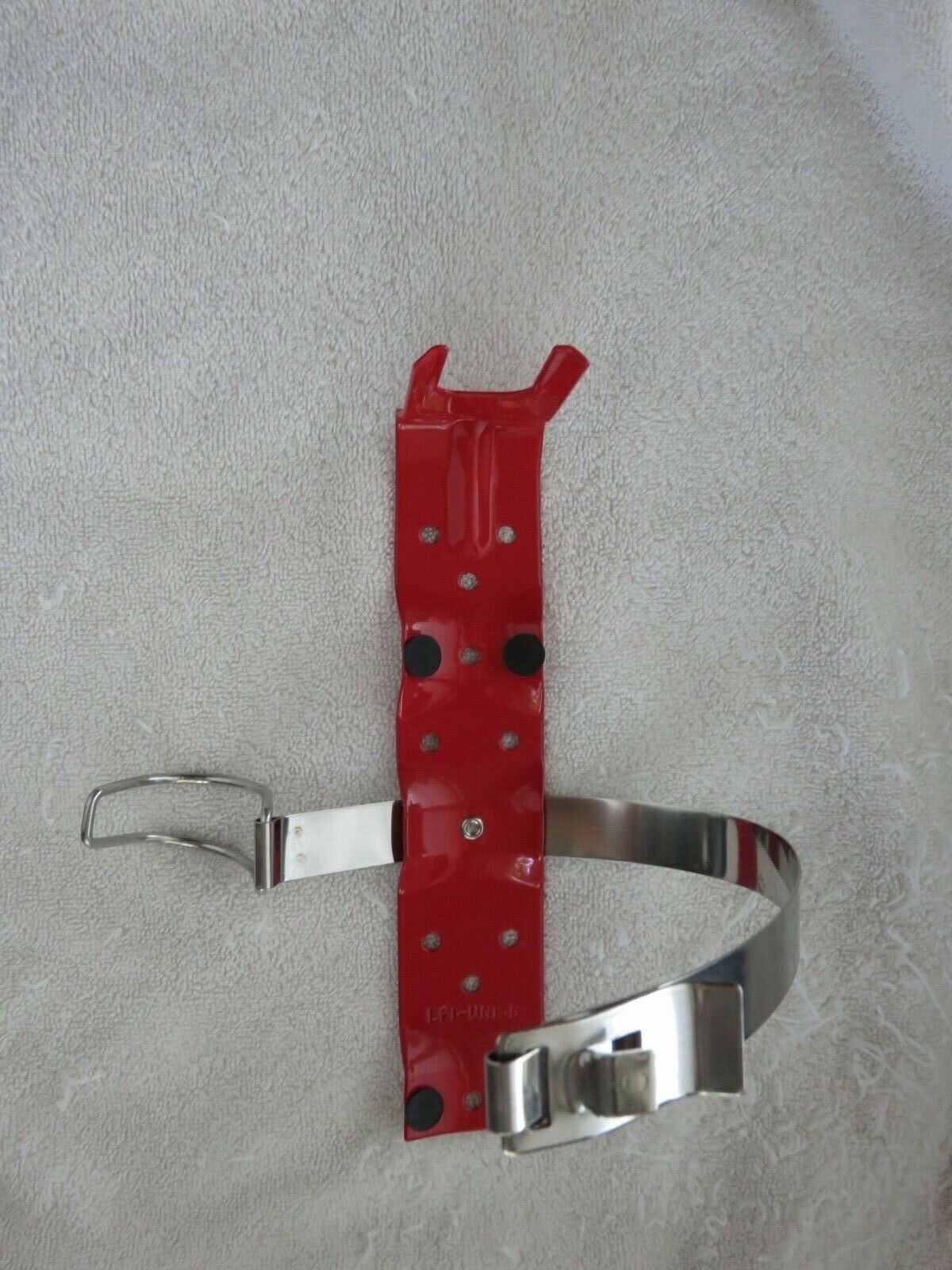 🔥🧯4-LOT OF UNIVERSAL 5lb. FIRE EXTINGUISHER VEHICLE/MARINE BRACKET W/HOSE CLIP