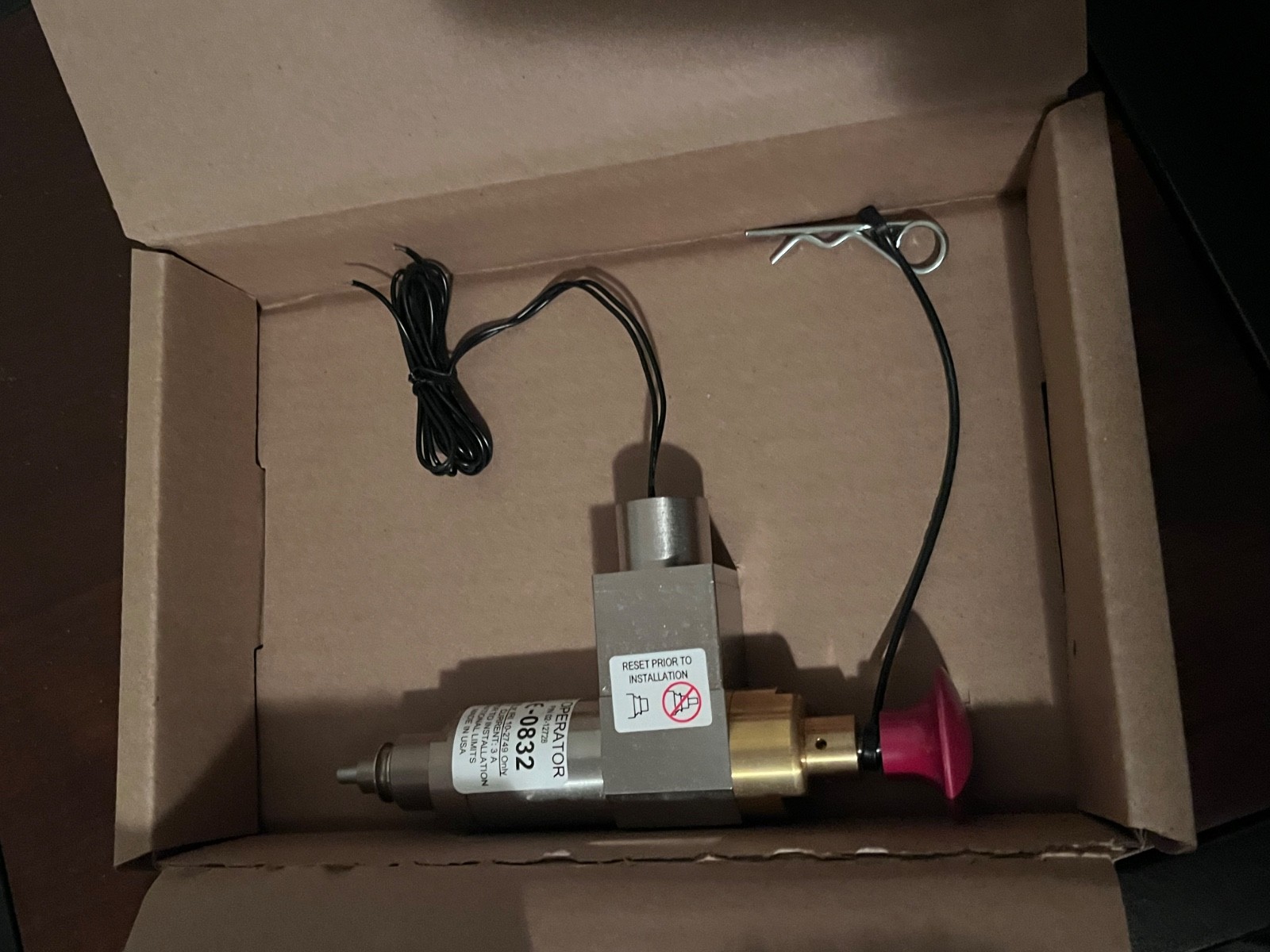 New FIKE 02-12728 Fike Impulse Valve Operator FM 200 FIKE 02-12728