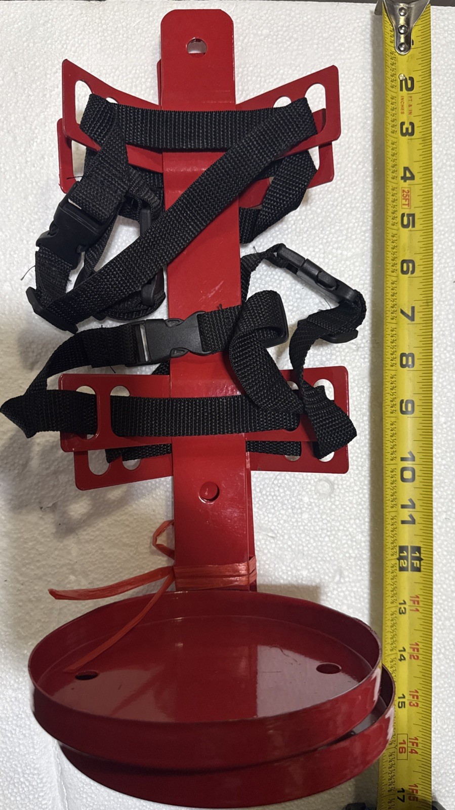 2 Pack Fire Extinguisher Mount Wall Bracket, Heavy Duty Wall Hanging Bracket