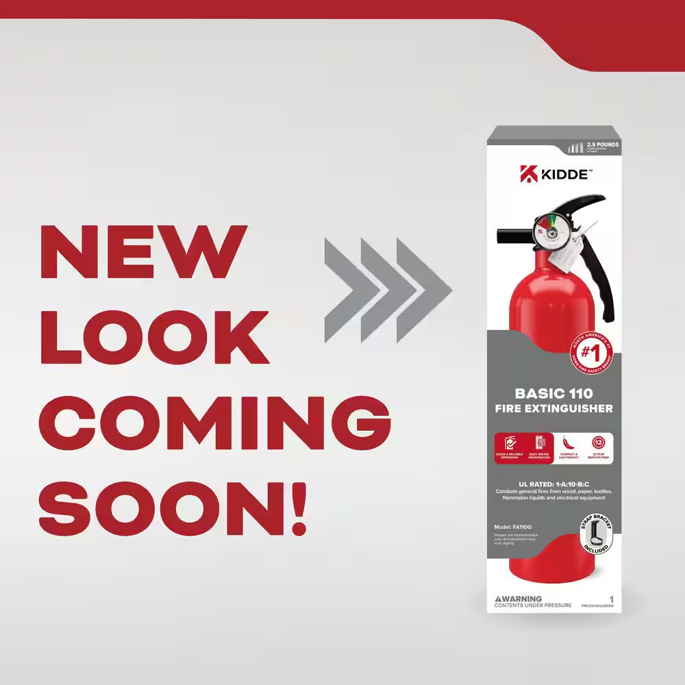 Home 1-A:10-B:C Class ABC 2.5 Lb. Fire Extinguisher 21030926
