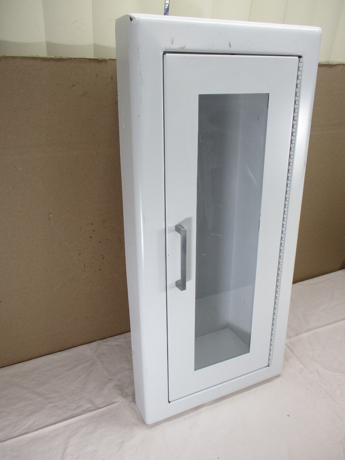 Larsen’s Fire Extinguisher Cabinet Full Acrylic Rolled Edge Semi Recessed (B)