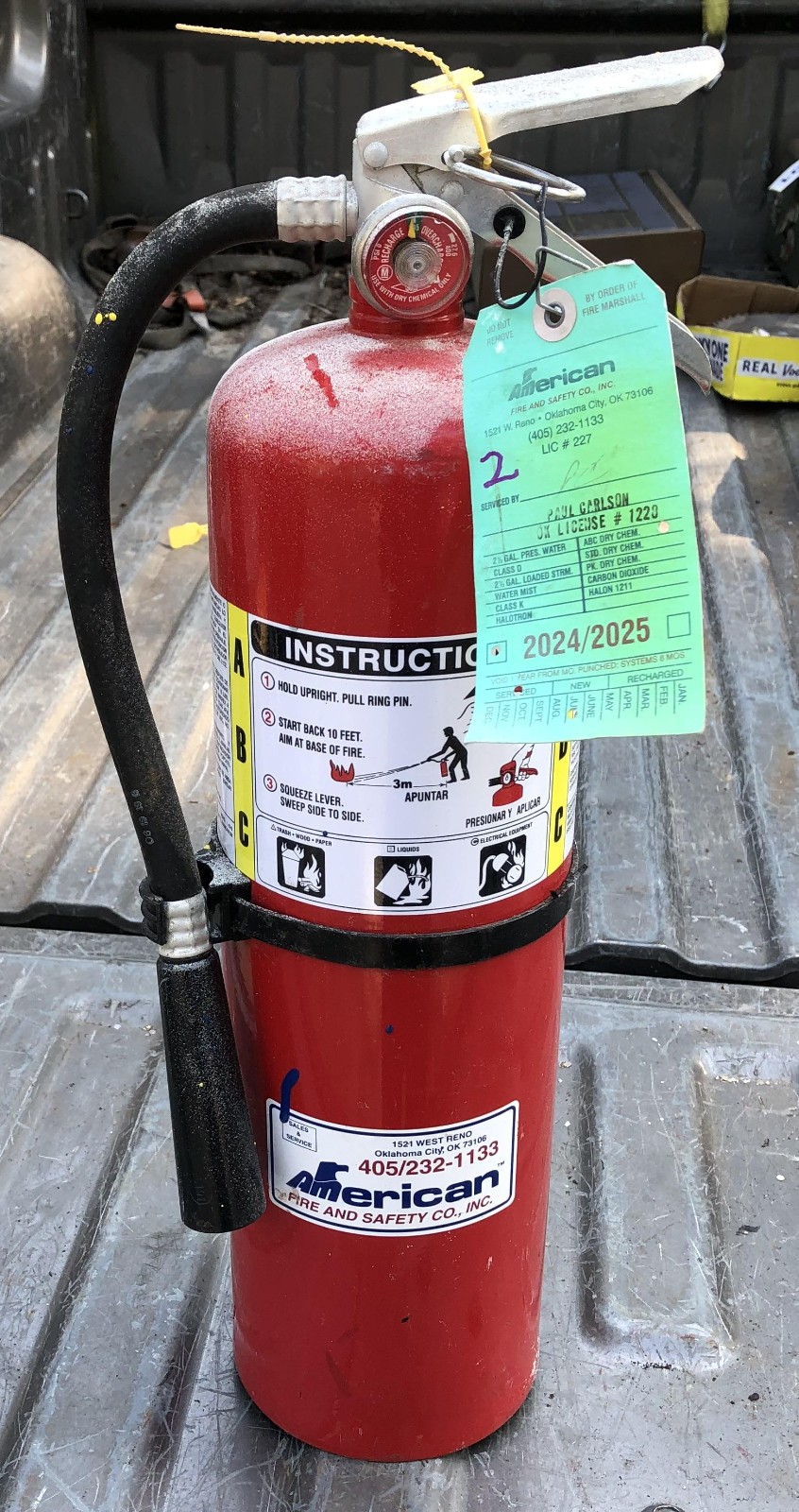 Dry Chemical 10lb Fire Extinguisher Amerex B456 – #2