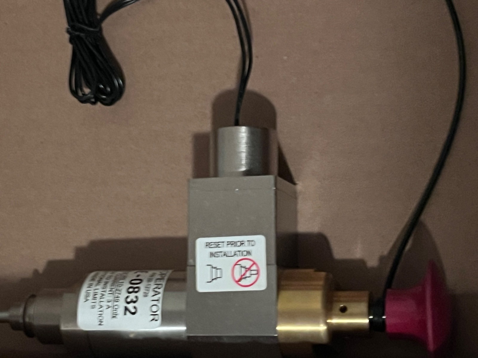 New FIKE 02-12728 Fike Impulse Valve Operator FM 200 FIKE 02-12728